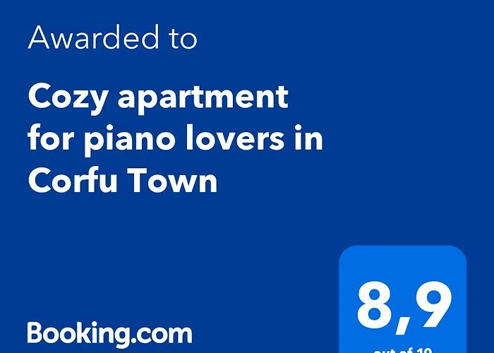 Cozy Apartment For Piano Lovers In Corfu Town